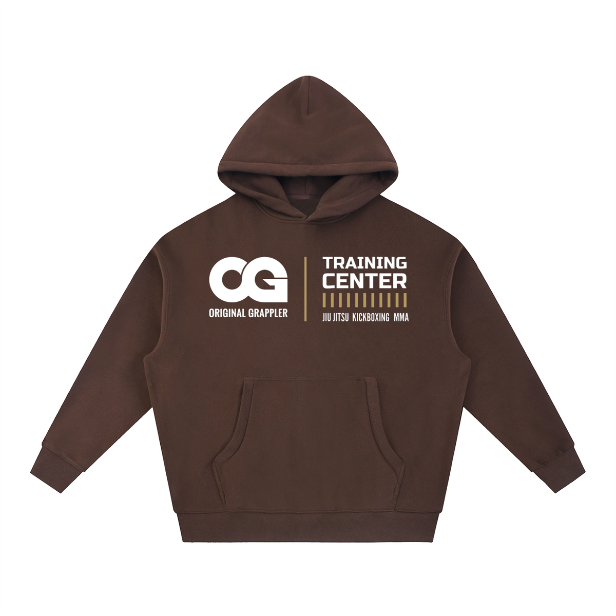 Essential Oversized Boxy Fit Fleece Hoodie