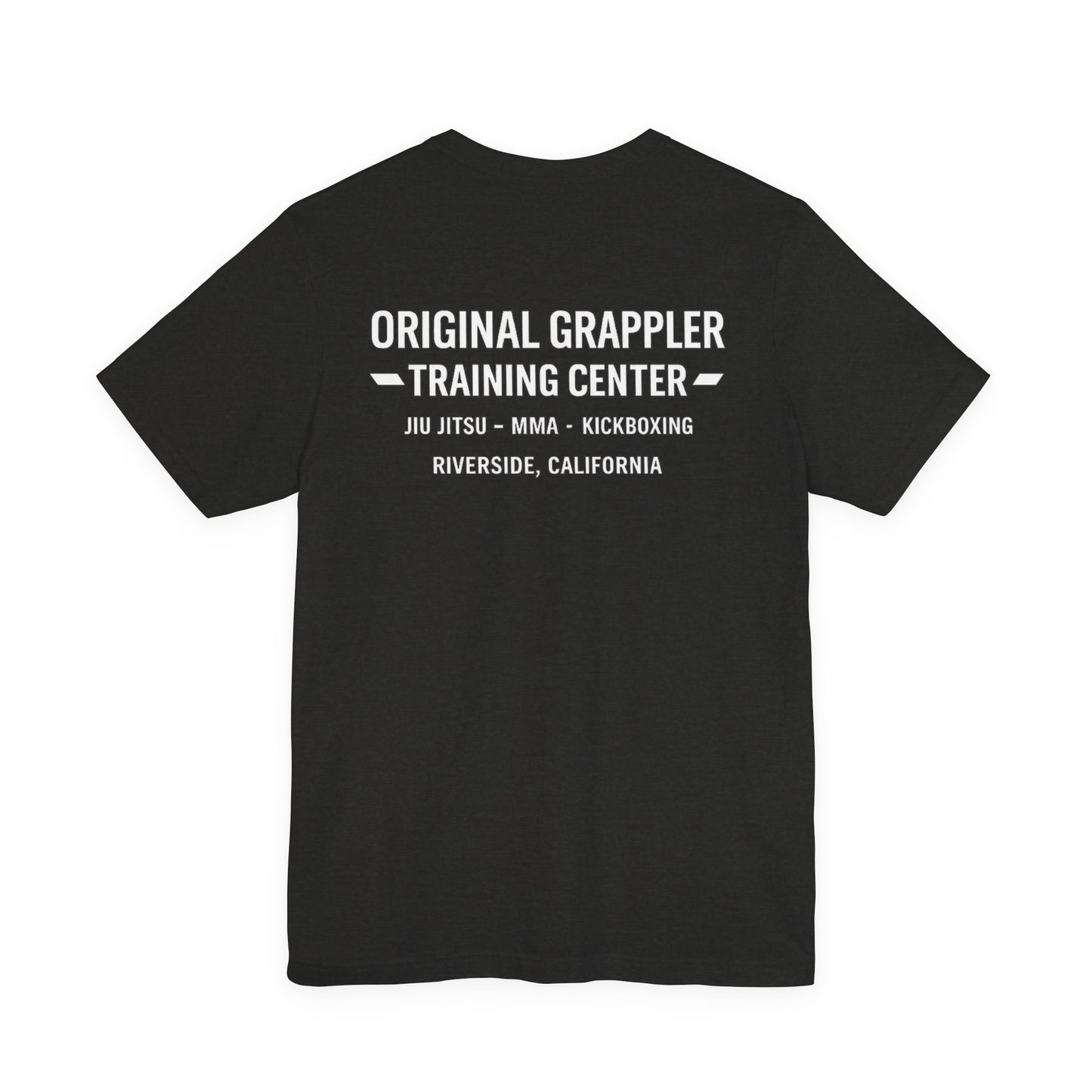 Grappler Training Center Tee — 'Original Grappler' Martial Arts T‑Shirt