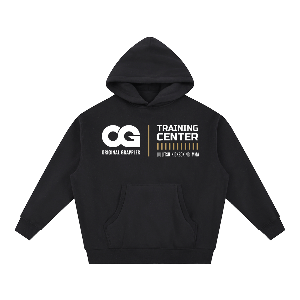 Essential Oversized Boxy Fit Fleece Hoodie