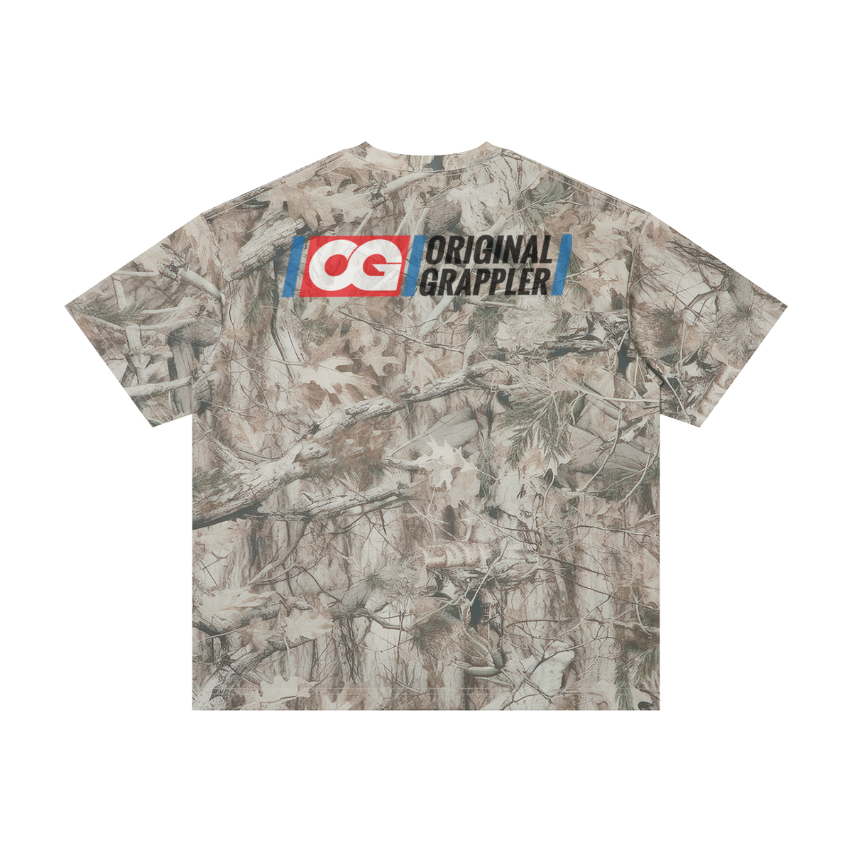 Tree Camo Oversized T-Shirt