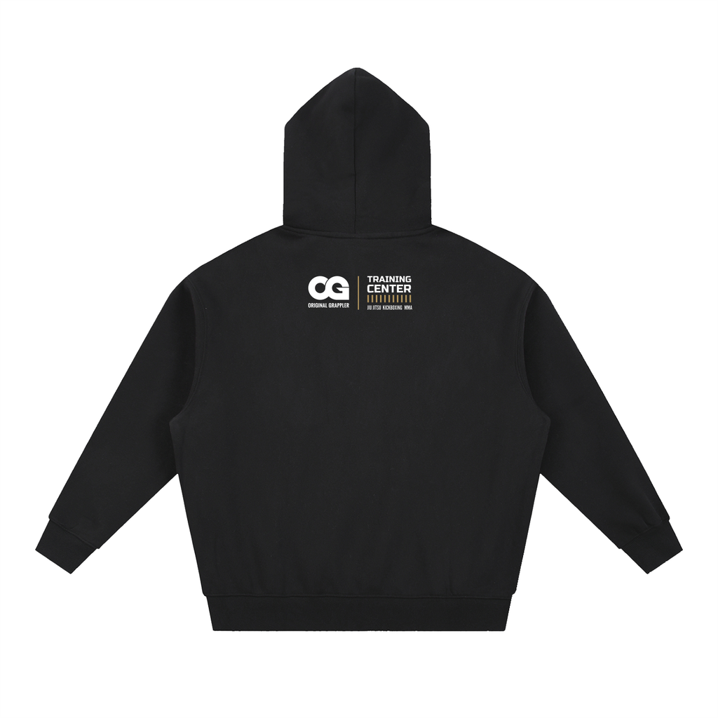 Essential Oversized Boxy Fit Fleece Hoodie