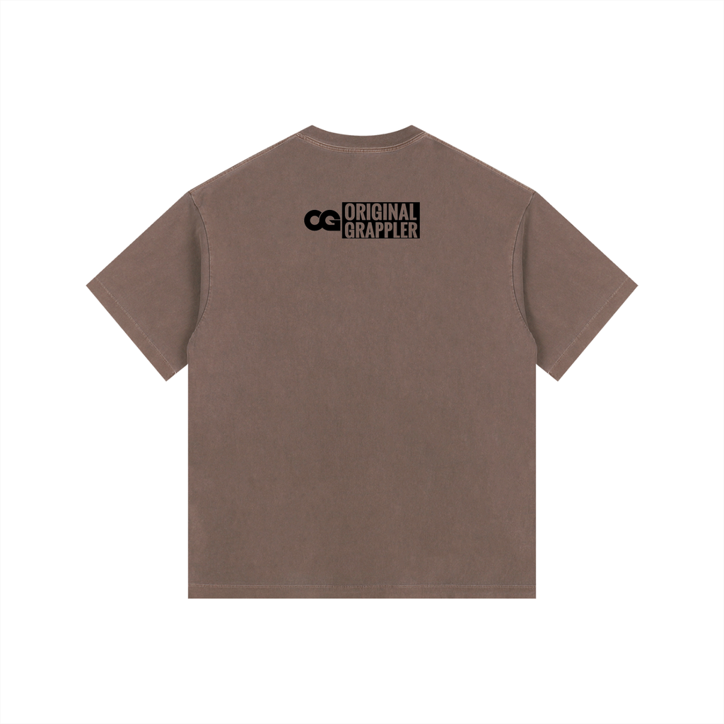Vintage Washed Oversized Cotton T-Shirt