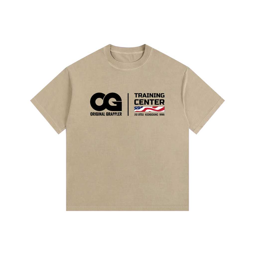 Vintage Washed Oversized Cotton T-Shirt