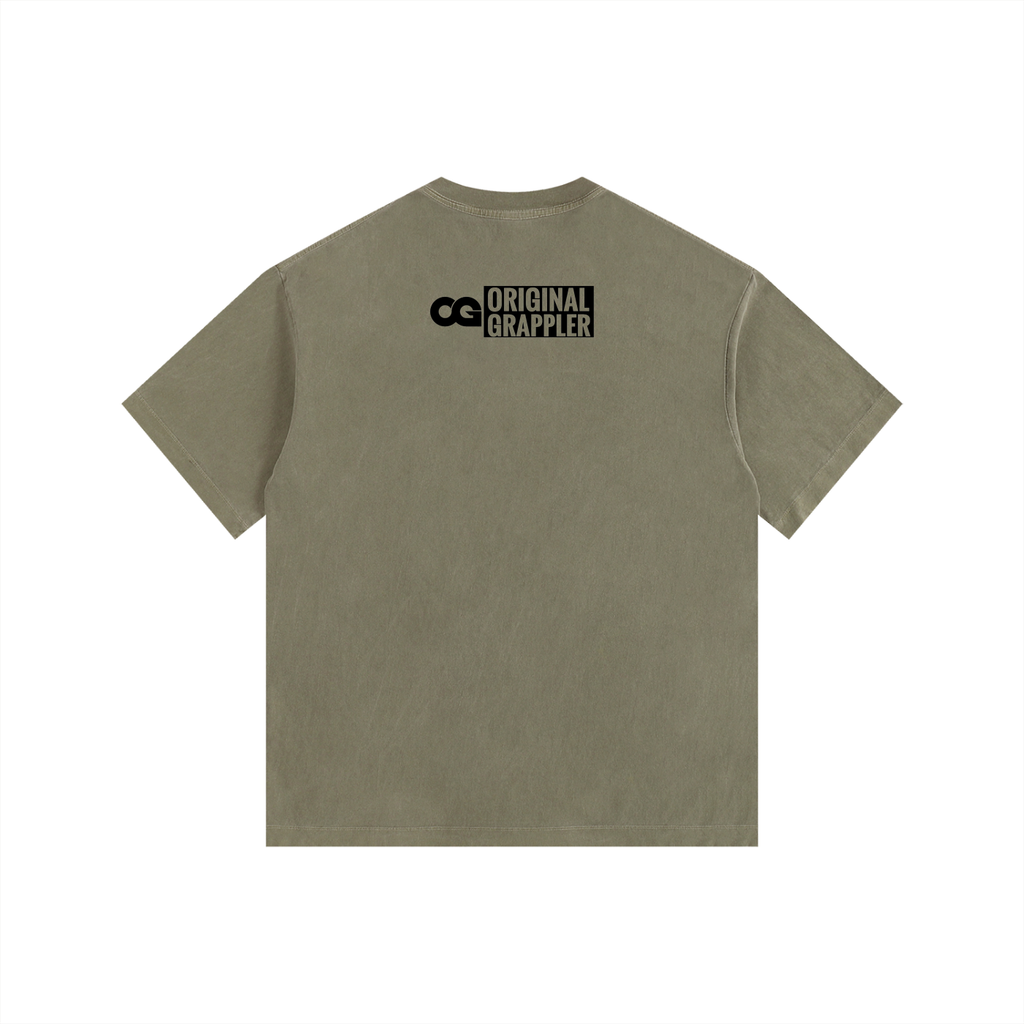 Vintage Washed Oversized Cotton T-Shirt