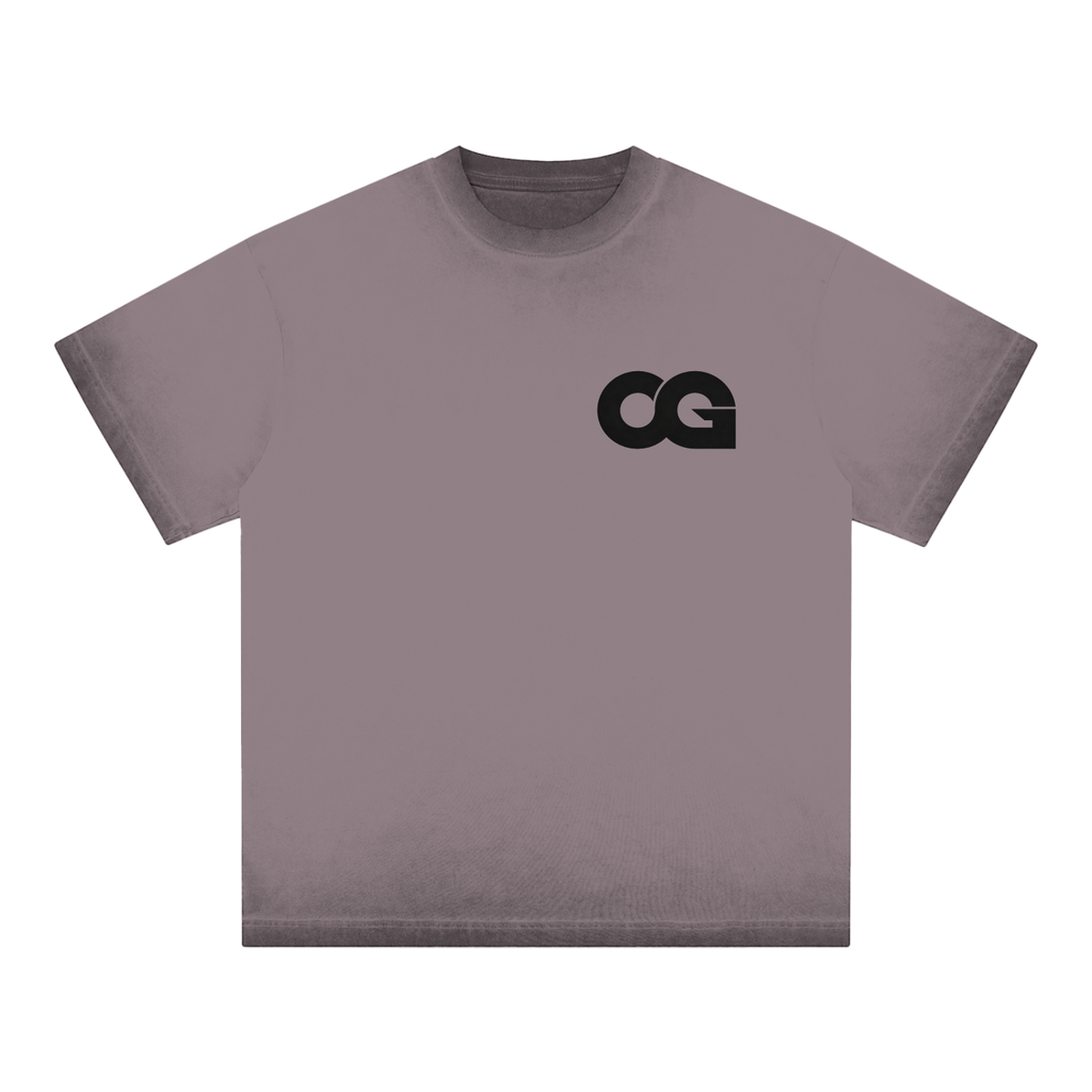 Reverse Dyed Loose Cotton T-Shirt