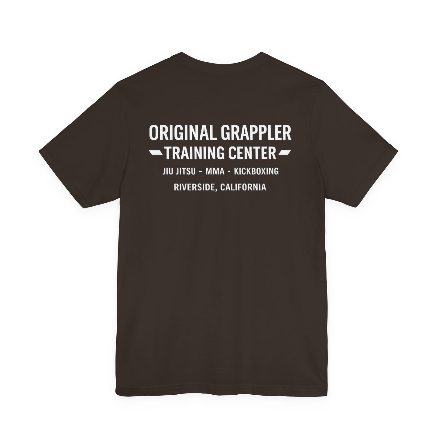 Grappler Training Center Tee — 'Original Grappler' Martial Arts T‑Shirt