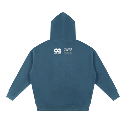 Essential Oversized Boxy Fit Fleece Hoodie