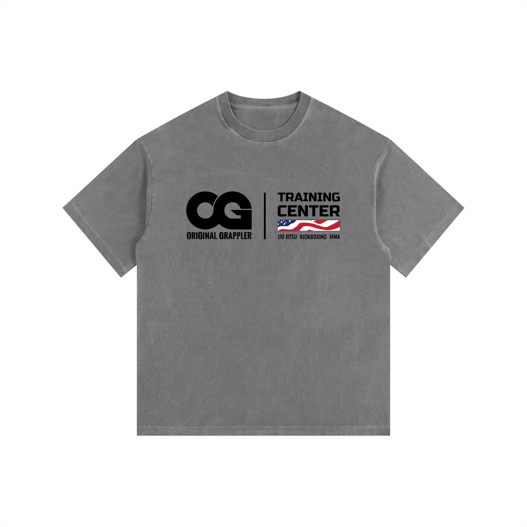 Vintage Washed Oversized Cotton T-Shirt