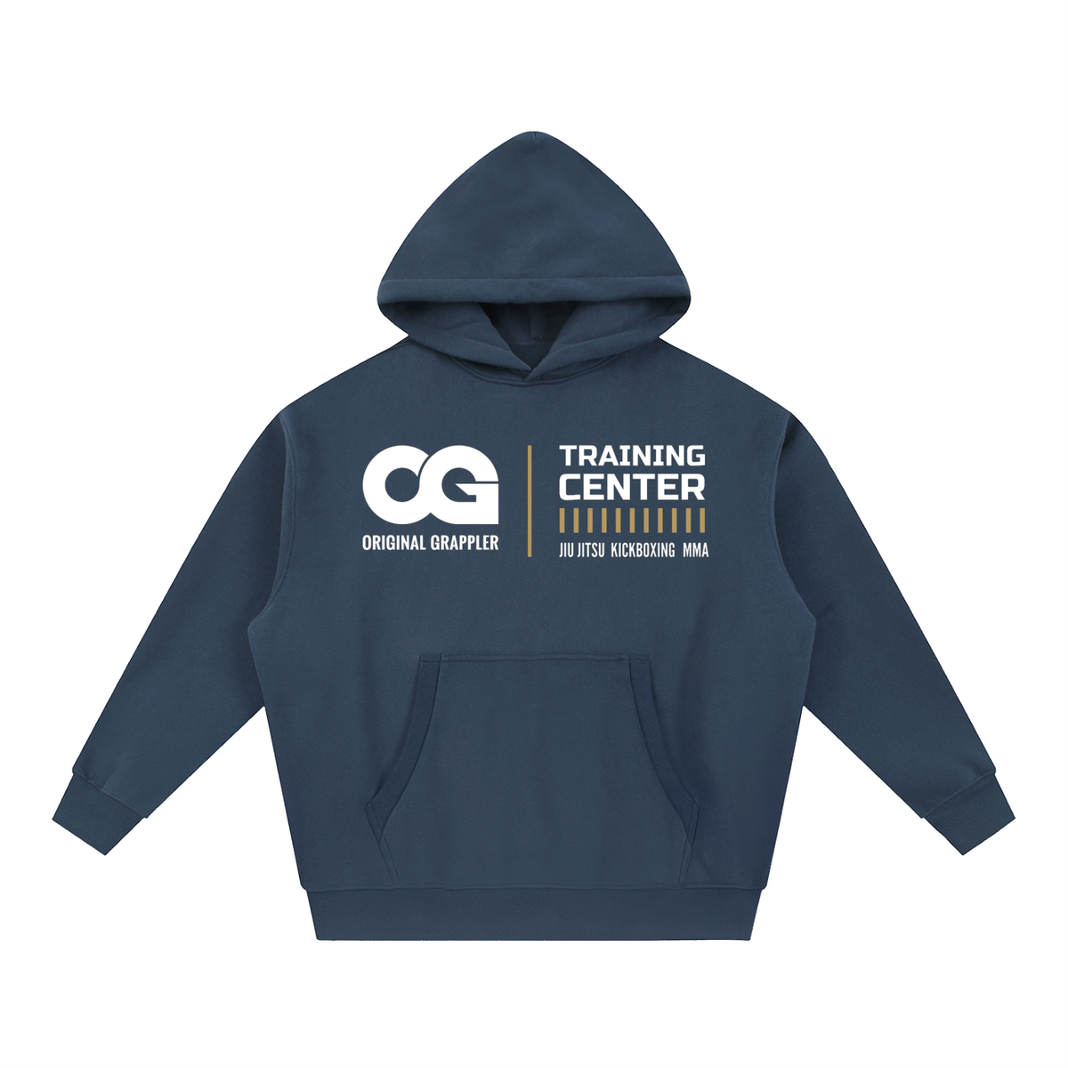 Essential Oversized Boxy Fit Fleece Hoodie
