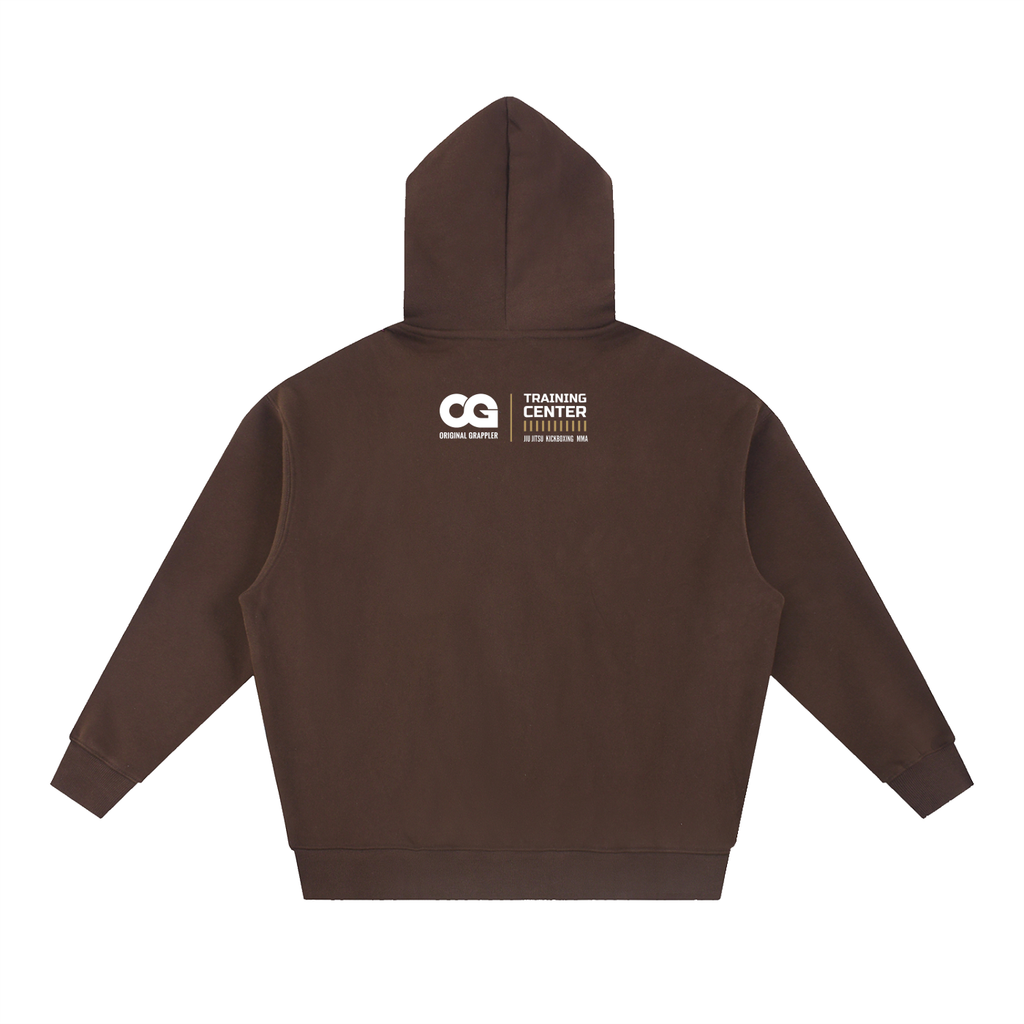 Essential Oversized Boxy Fit Fleece Hoodie