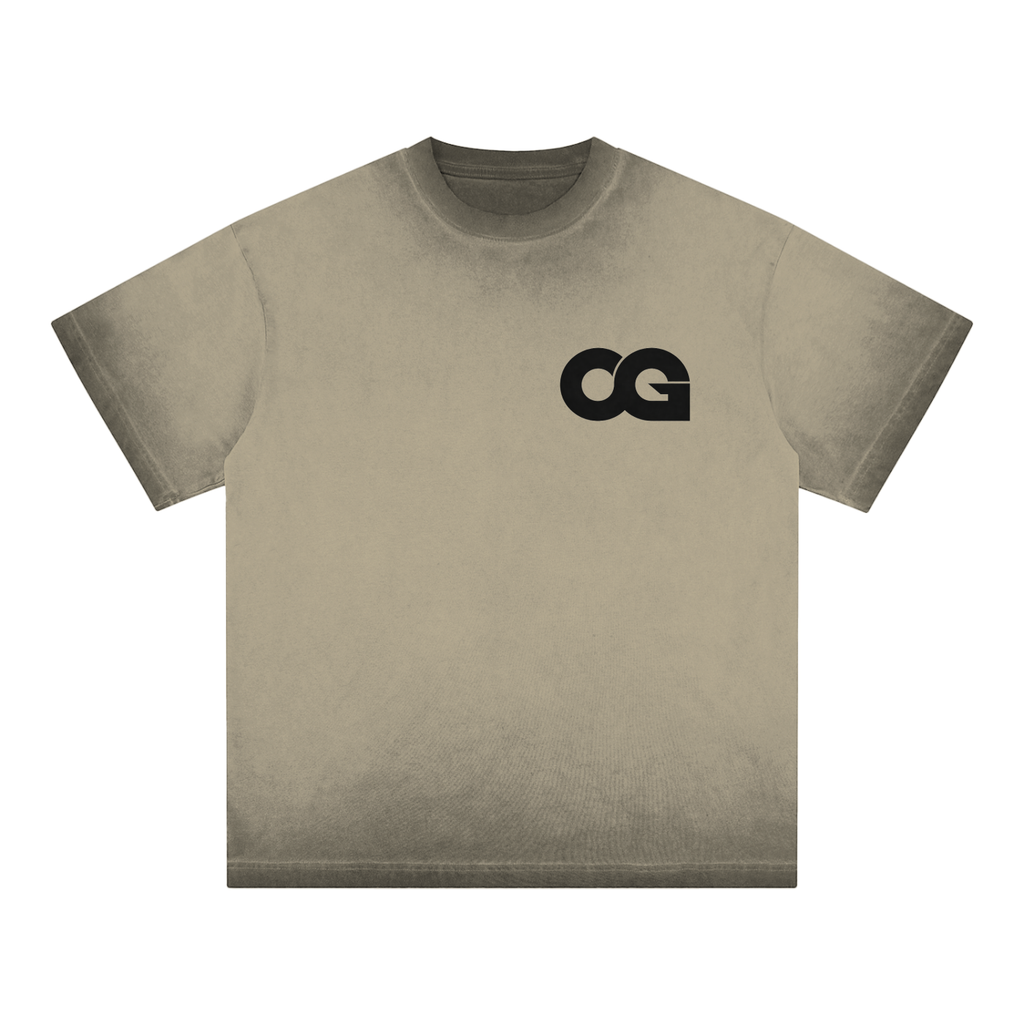 Reverse Dyed Loose Cotton T-Shirt