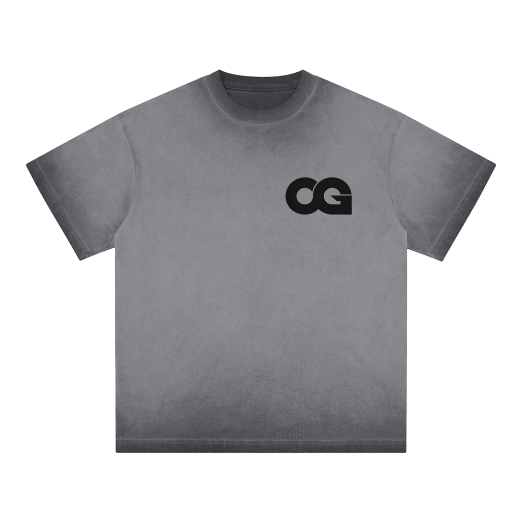 Reverse Dyed Loose Cotton T-Shirt